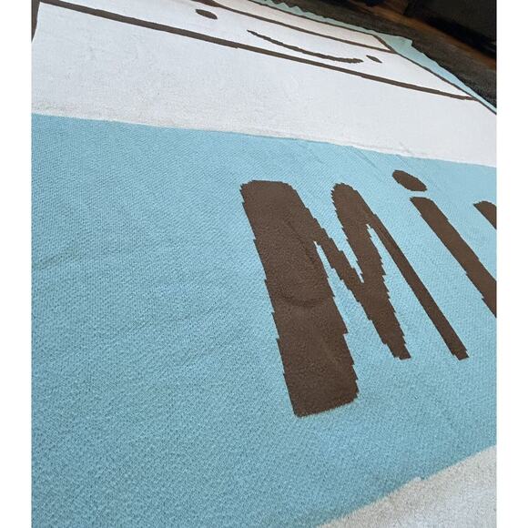 Land Of Nod Milk + Cookies Twin Size 4pc Bedding Set‎ 100% Organic Cotton - Picture 4 of 7